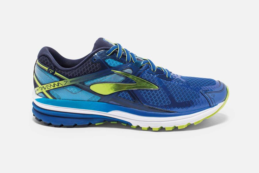 Brooks Ravenna 7 Mens Australia - Road Running Shoes - Blue (354-CMRAF)